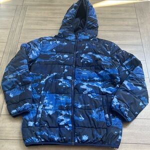 Youth Under Armor hooded winter coat